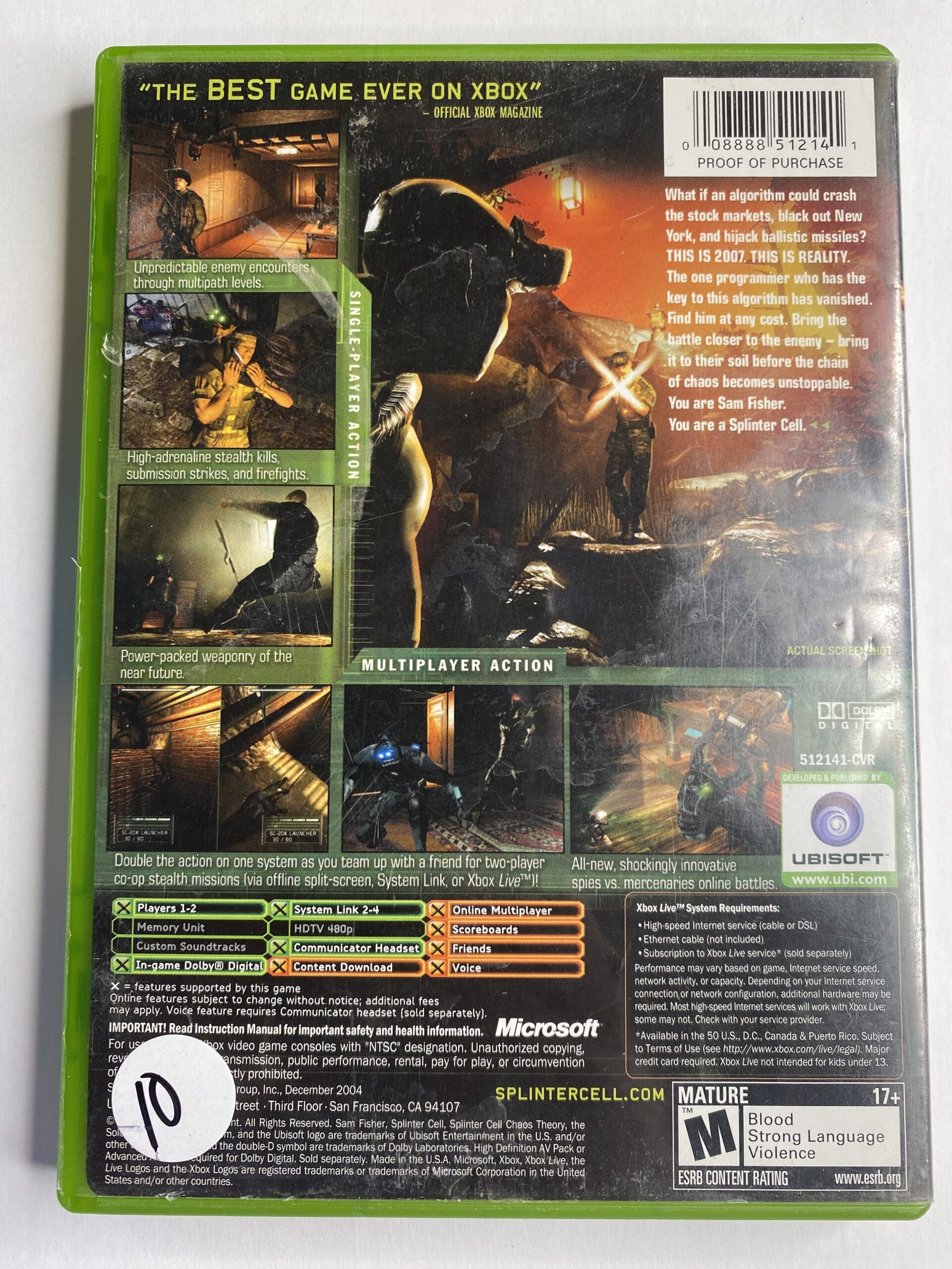 Splinter Cell: Chaos Theory – Arkham Alley